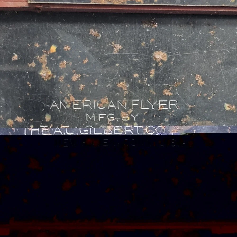Vintage AC Gilbert American Flyer 913 Great Northern Boxcar & Gaex 922 Box Car